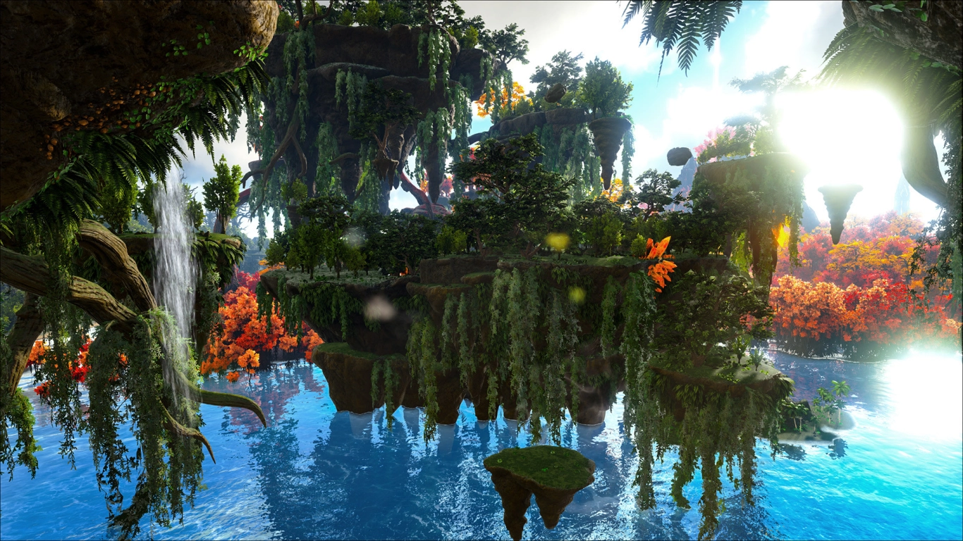 ARK Crystal Isles: Eldritch Isle and underwater zone with high danger and rare loot