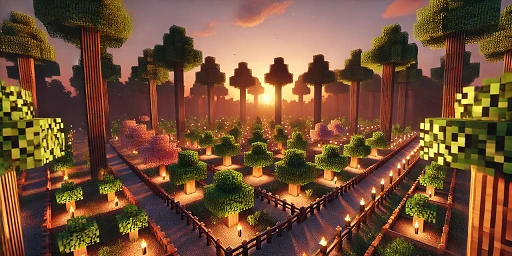 Build a Minecraft Tree Farm: Harvest Unlimited Wood Easily