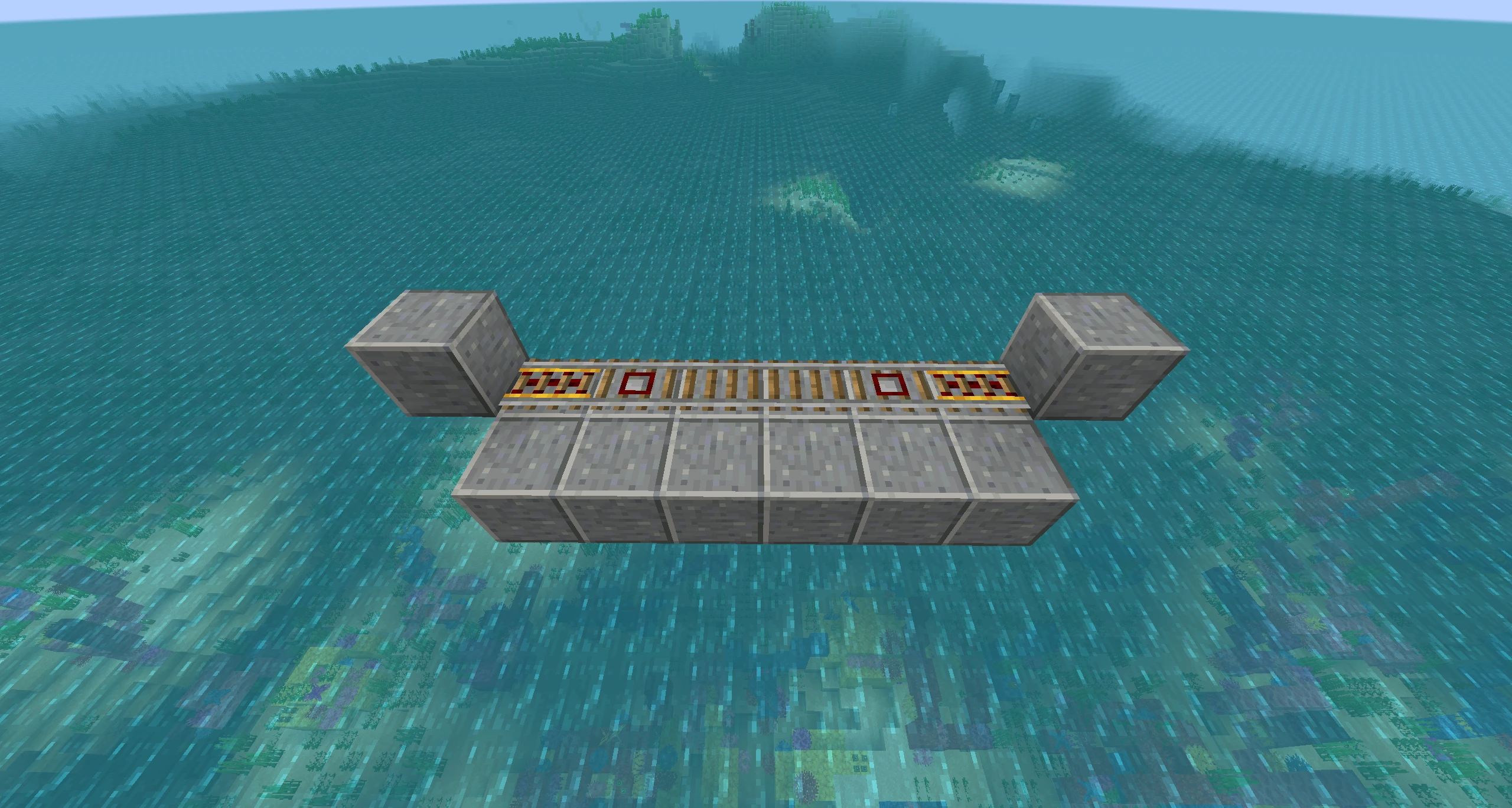 Minecraft Automatic Coral Farm 3