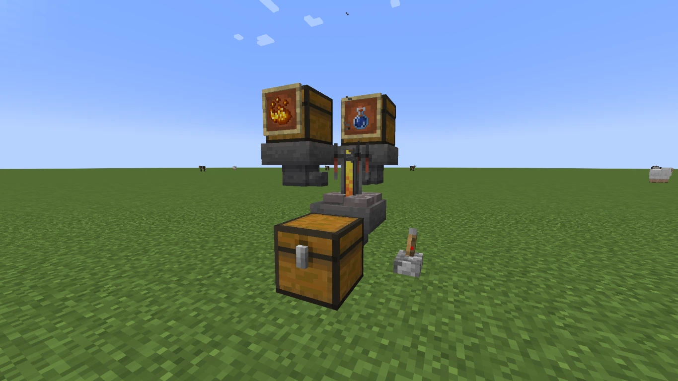 Minecraft Automatic Potion Brewery 3