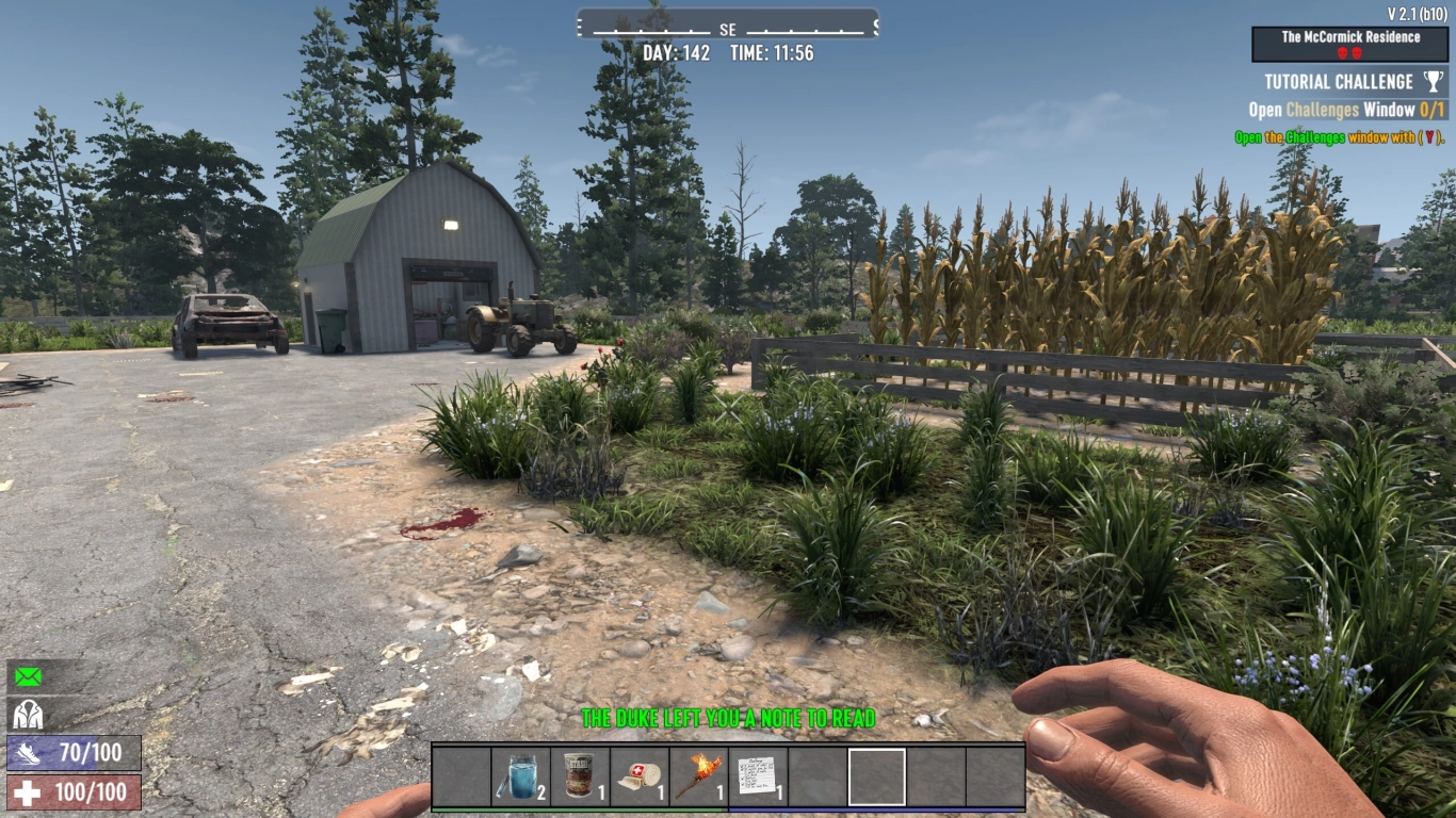 Choosing a base location in 7 Days to Die 2.0: hills, POIs, and sightlines