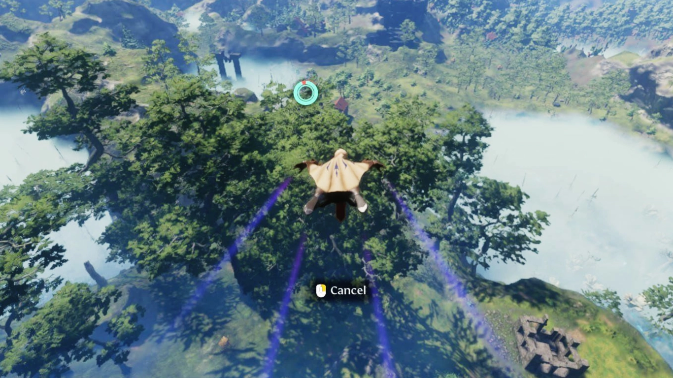 Craft the Enshrouded glider and grappling hook for better mobility