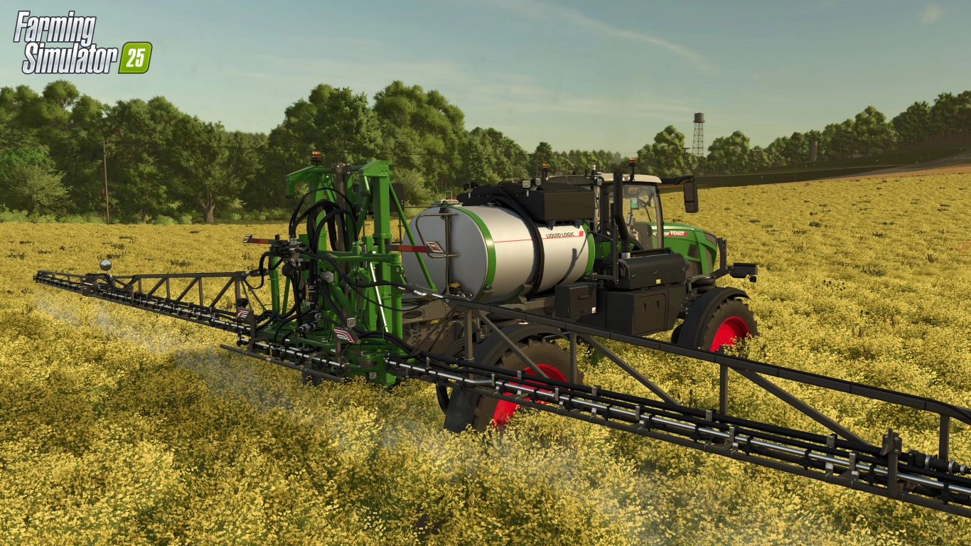 Grain silos and rail loading in the Plains & Prairies Pack for FS25