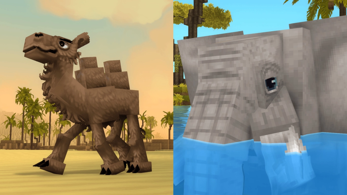 Hytale WildTale mod with over 200 new animals and safaris