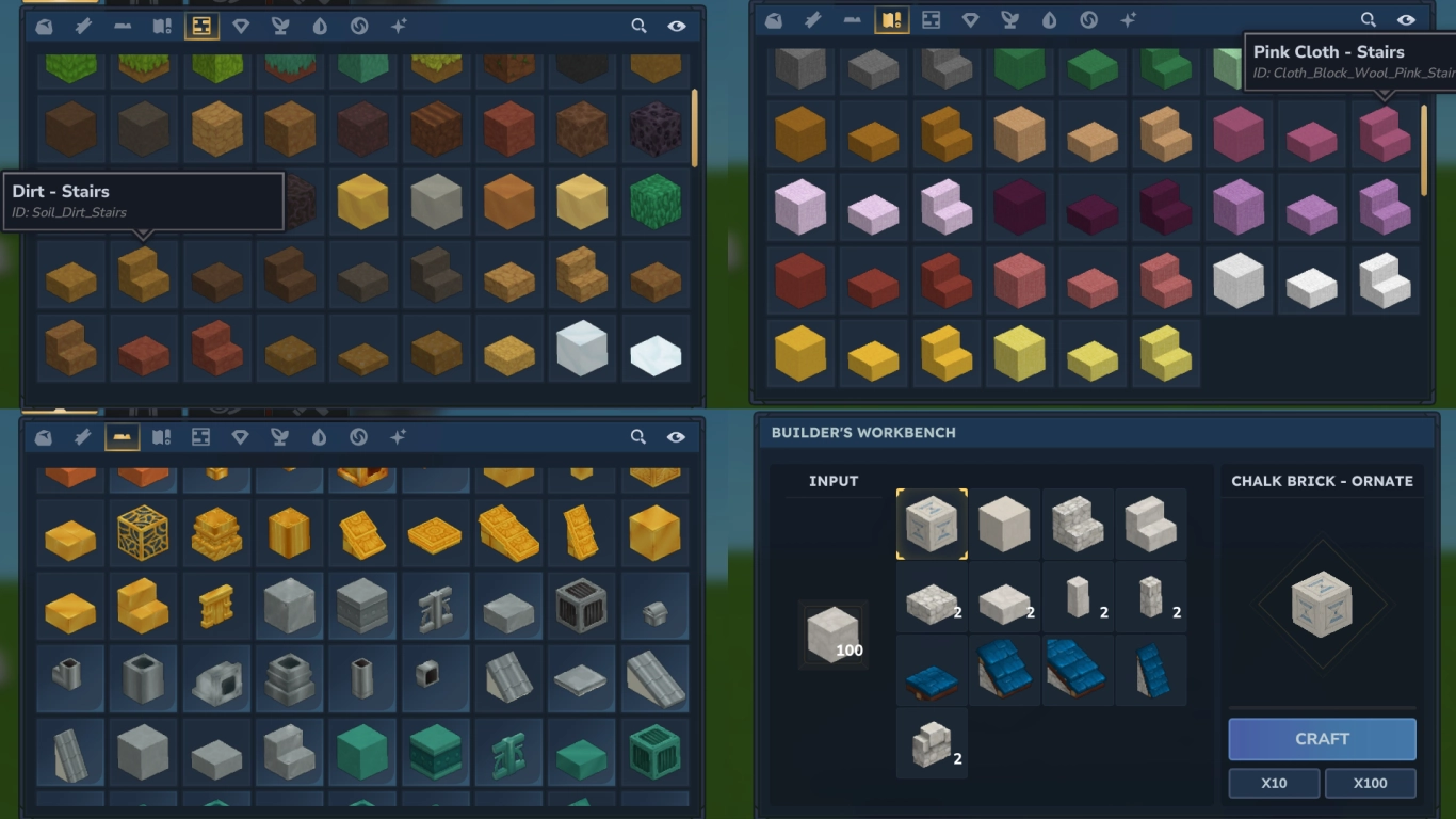Hytale Update 4: 500 new building blocks with metals, dirt stairs, and cloth
