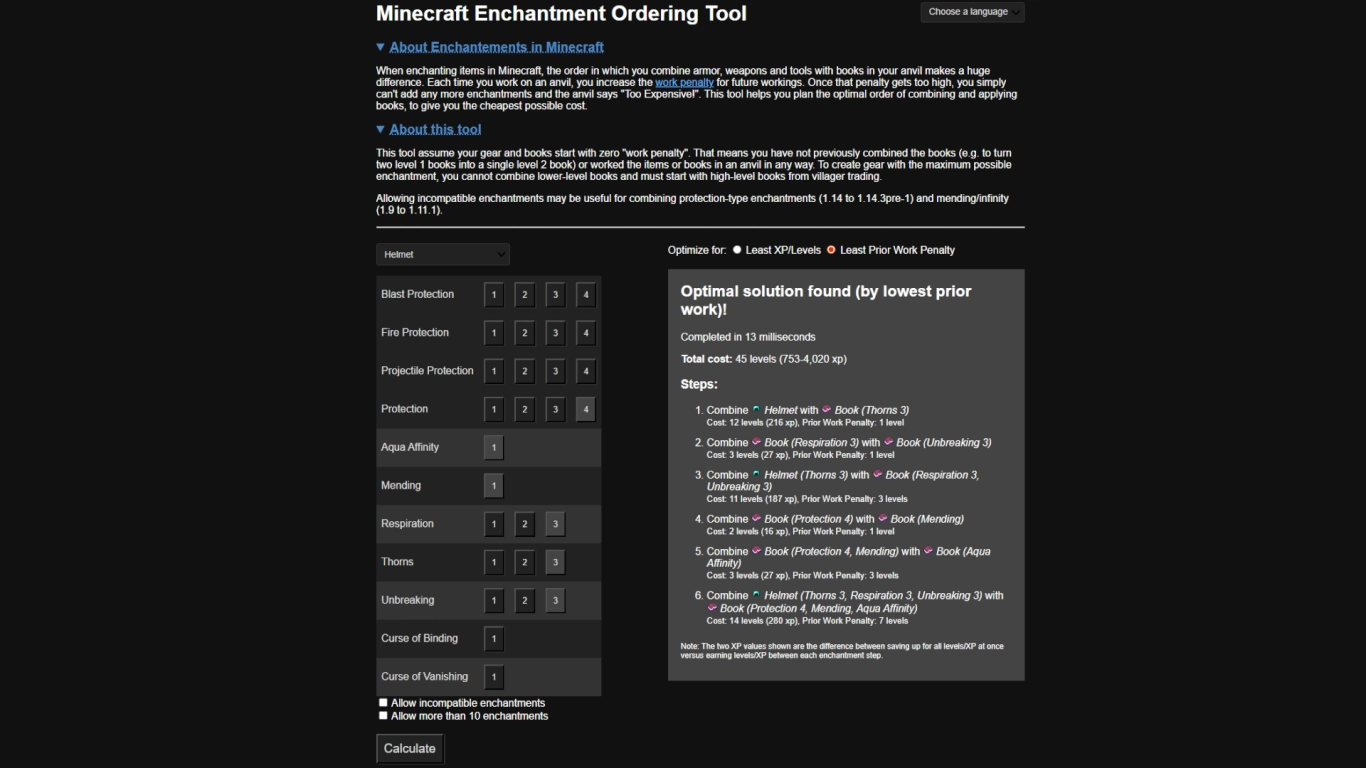 Tips to avoid Too Expensive at the Minecraft anvil