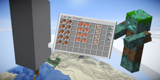 Minecraft Drowned Farm: Farm Infinite Copper