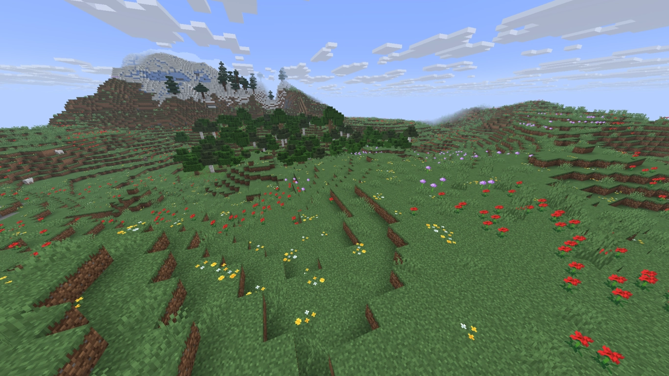 Location and biome selection for the perfect Minecraft mega base