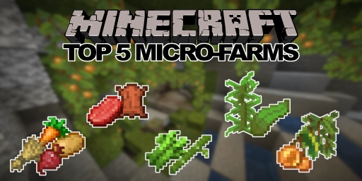 Simple Micro Farms for Minecraft: Compact and Automated
