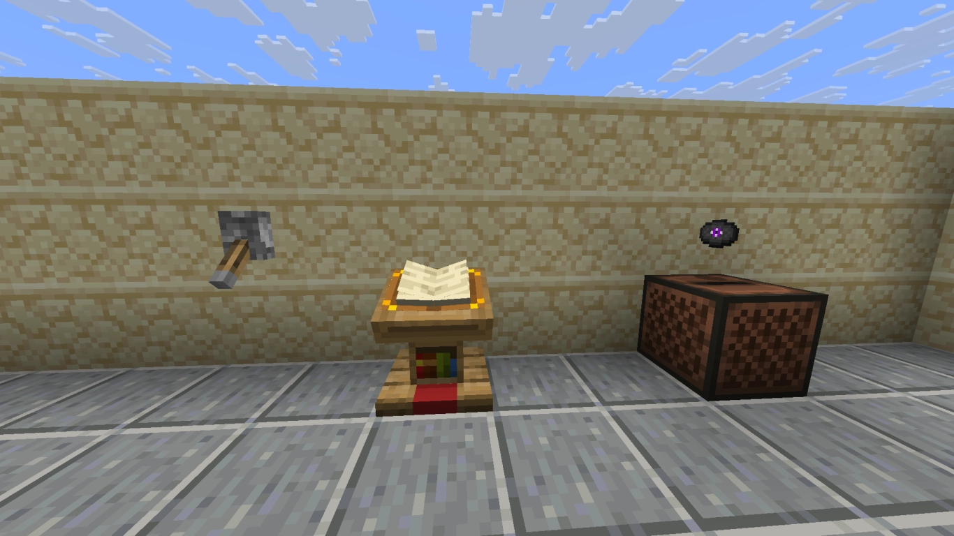 Examples of puzzles with Redstone comparators in Minecraft