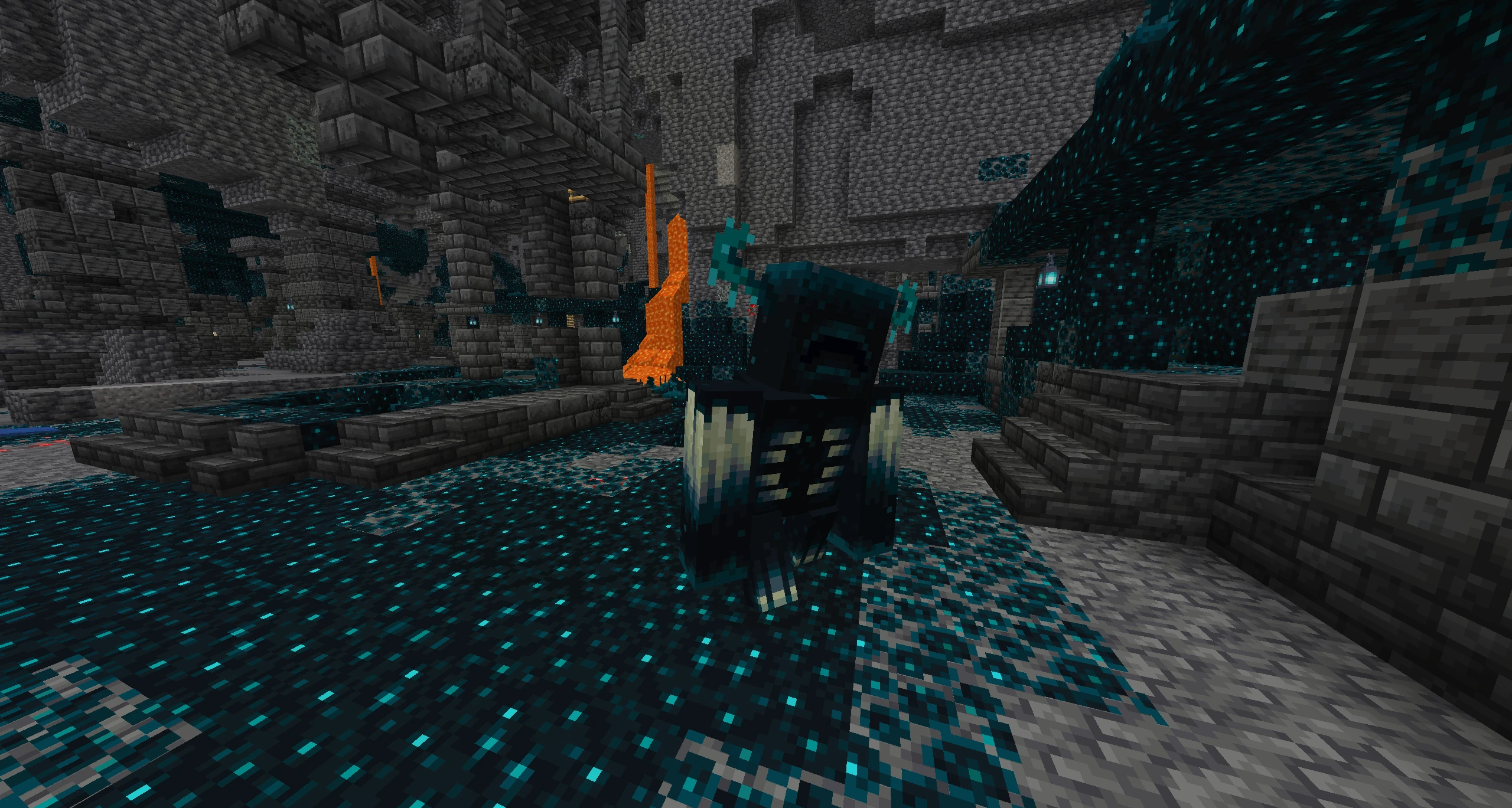 Defeat the Minecraft Warden 3