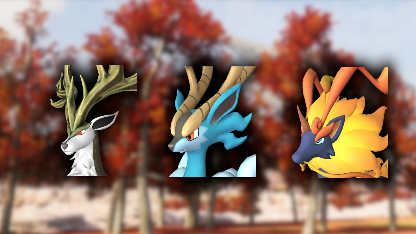 Palworld mid-game mounts overview: Eikthyrdeer Terra, Fenglope and Pyrin