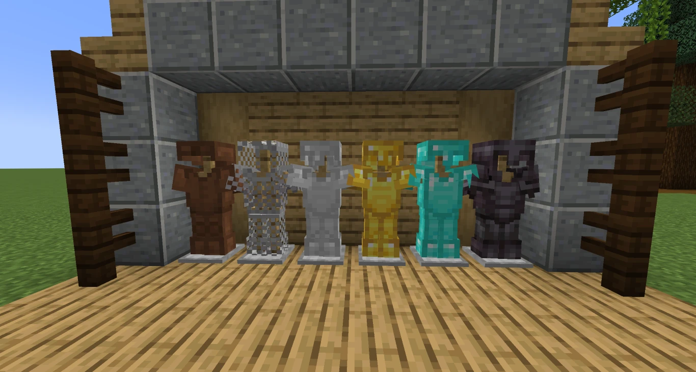 Minecraft Armor, Enchantments, and Armor Stands 1