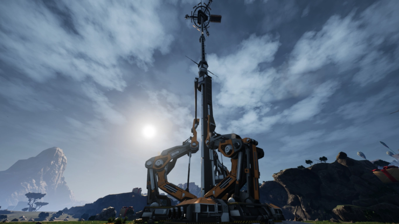 Build the Satisfactory Space Elevator and deliver Smart Plating