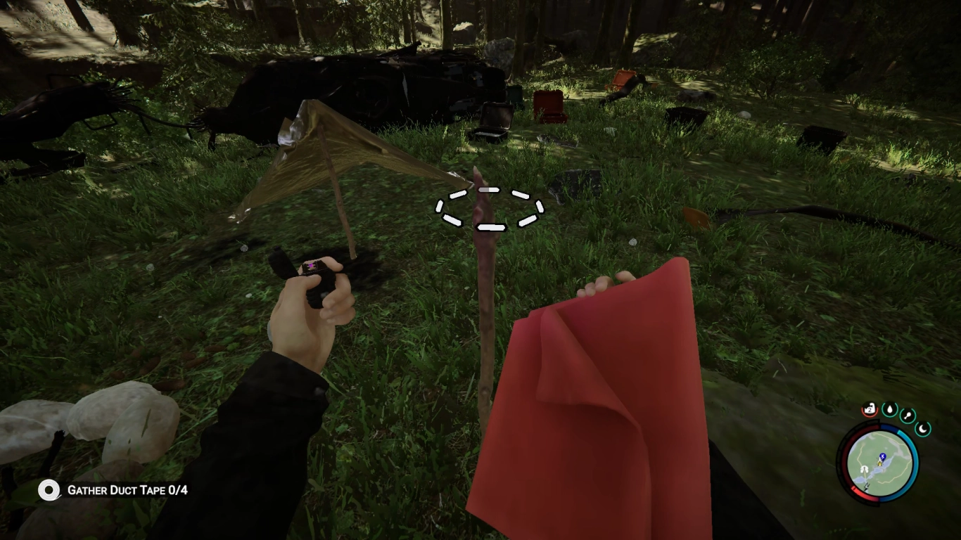 Building with sticks: fire, torches, and fences in Sons of the Forest