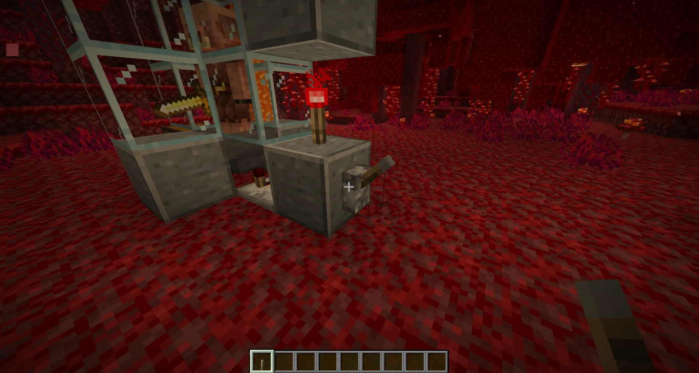 Minecraft trading with Piglins 7