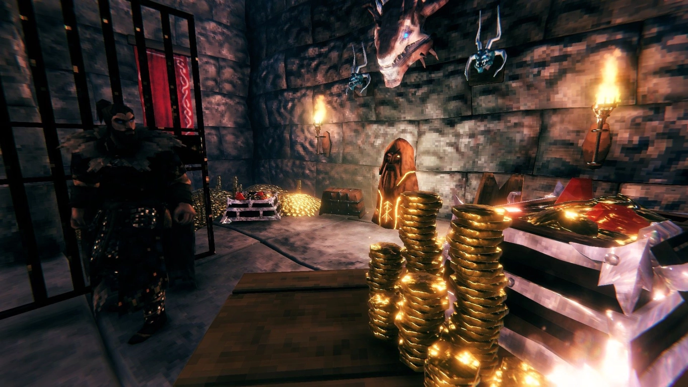 Valheim Hearth & Home new building options with darkwood roofs, furniture, and decor